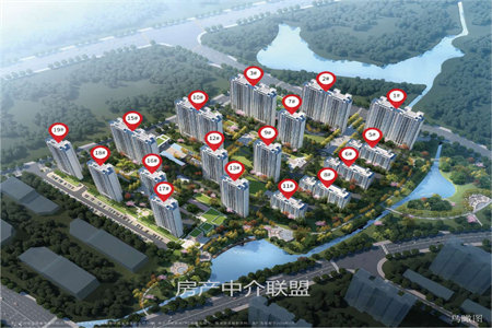 城北君瑞城3室2厅2卫166万139m2出售